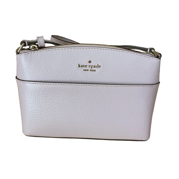 Kate Spade Lavender Mist Grove Street Millie Crossbody Purse Bag Leather - Picture 2 of 16